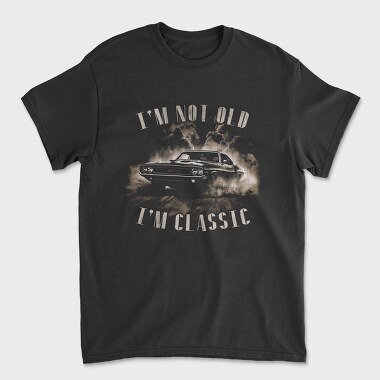 Not Old Classic Smoke, Unisex Men's T-Shirt