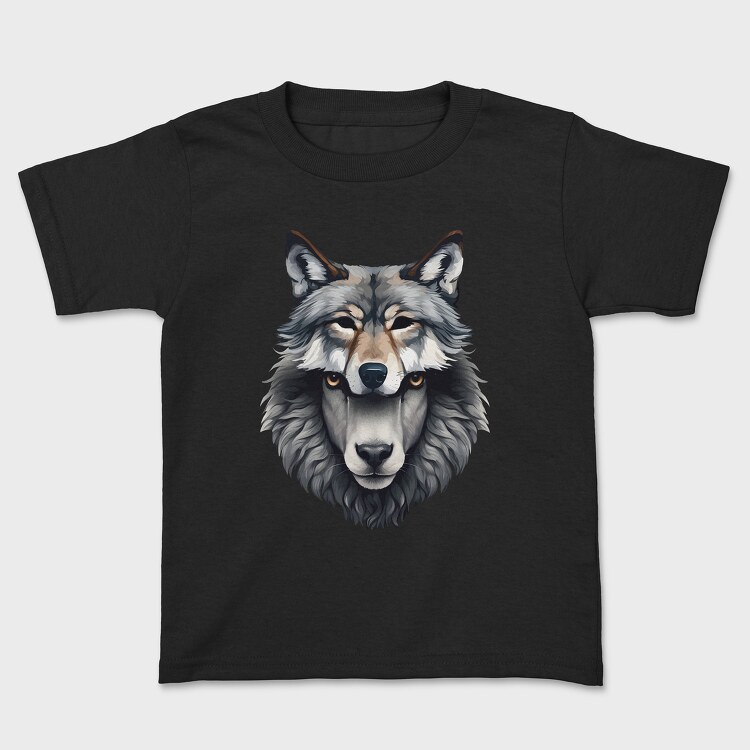 Sheep Wolf Cat, Kids' T-Shirt