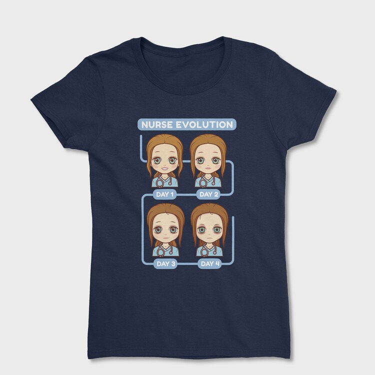Nurse Evolution, Women's T-Shirt