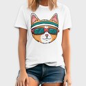 Shroom Hat Cat, Unisex Men's T-Shirt