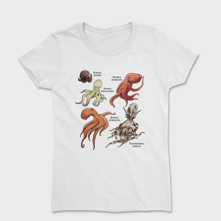 Octopus Set, Women's T-Shirt