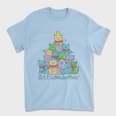 Oh Catmastree, Unisex Men's T-Shirt