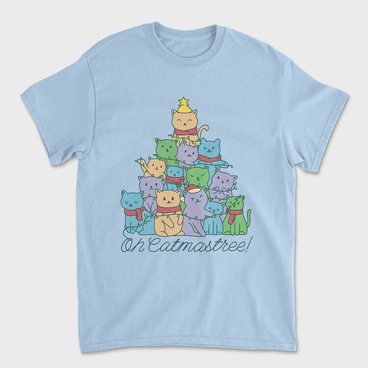 Oh Catmastree, Унисекс Мъжка Тениска
