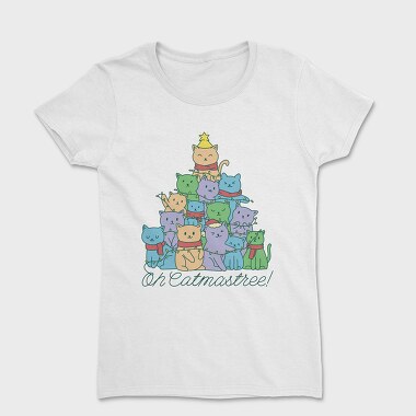 Oh Catmastree, Women's T-Shirt