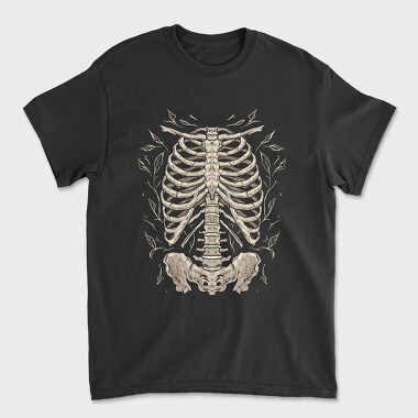 Skeleton Chest, Unisex Men's T-Shirt