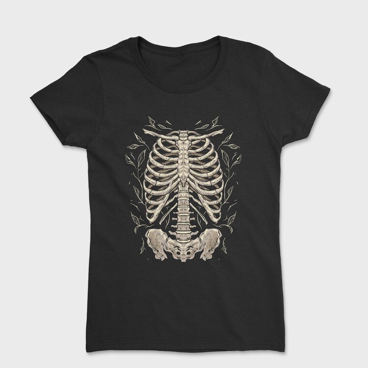 Skeleton Chest, Дамска Тениска