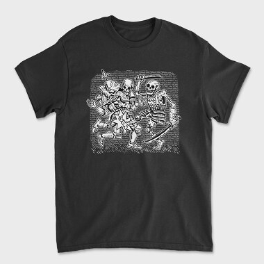 Skeleton Knights, Unisex Men's T-Shirt