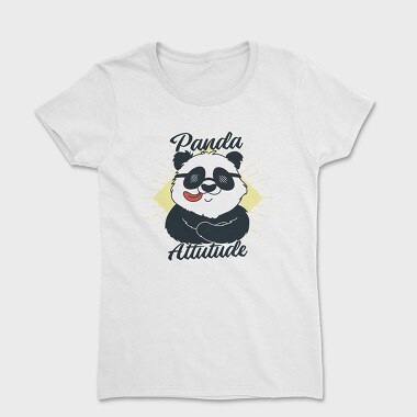 Panda Attitude, Women's T-Shirt