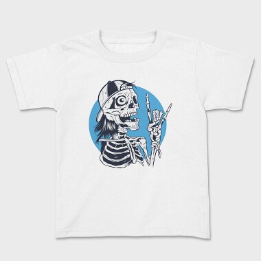 Skeleton Rock, Kids' T-Shirt