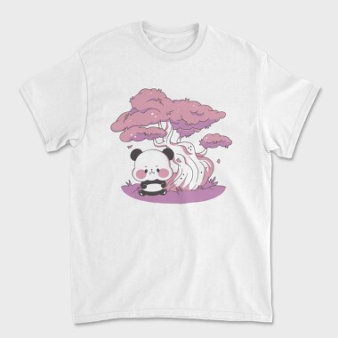 Panda Sakura Kawaii, Unisex Men's T-Shirt