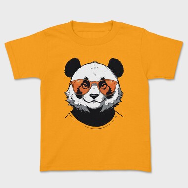 Panda Sungalsses, Kids' T-Shirt