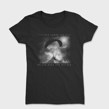 Paraglider Silhouette, Women's T-Shirt