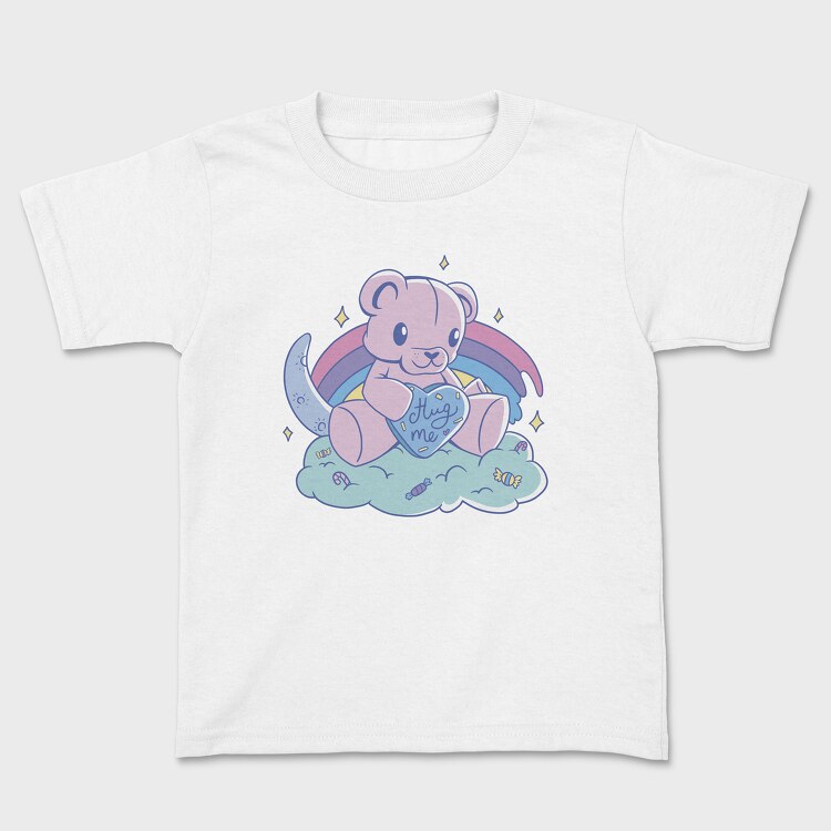 Pastel Bear, Kids' T-Shirt