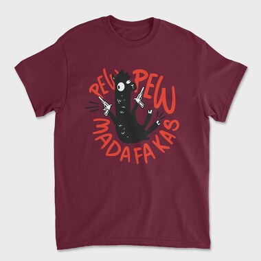 Pew Pew Llama, Unisex Men's T-Shirt