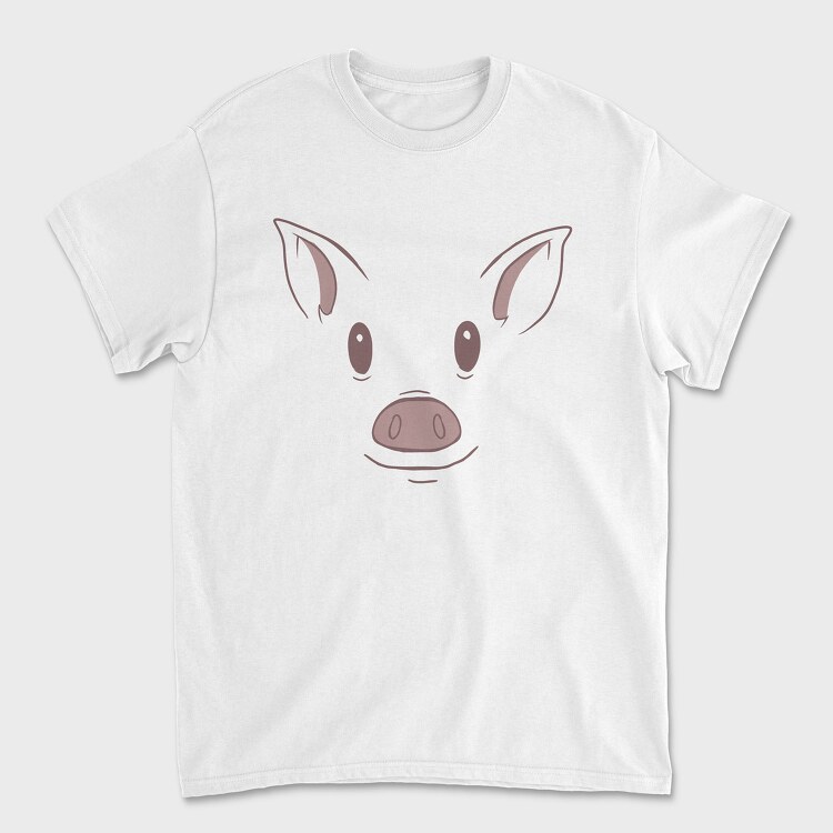 Pig Face, Унисекс Мъжка Тениска