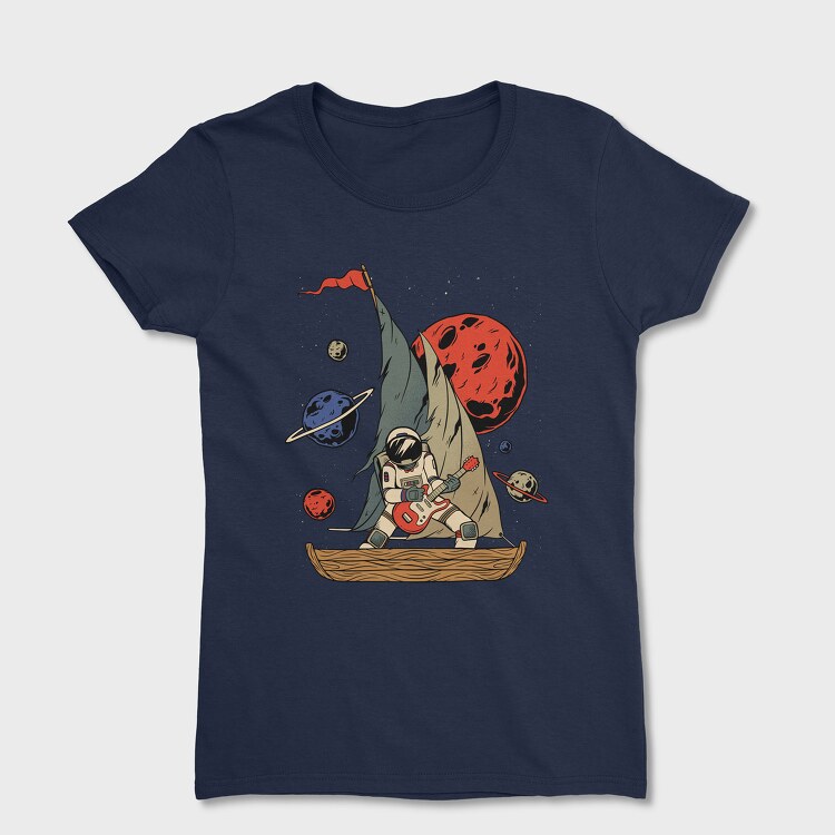 Pirate Astronaut, Women's T-Shirt