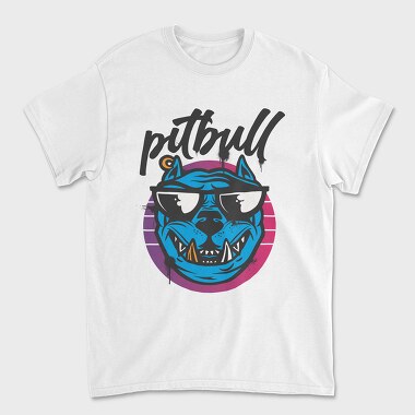 Pitbull 2, Unisex Men's T-Shirt