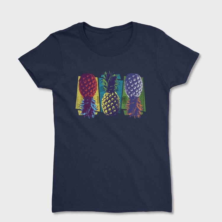 Pop Art Pineapple, Women's T-Shirt