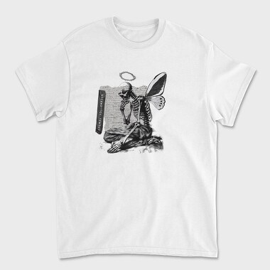 Prayer Skeleton, Unisex Men's T-Shirt