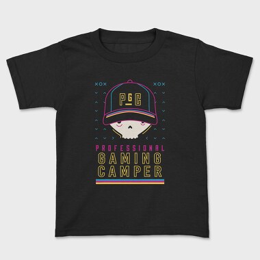 Professional Gaming Camper, Kids' T-Shirt