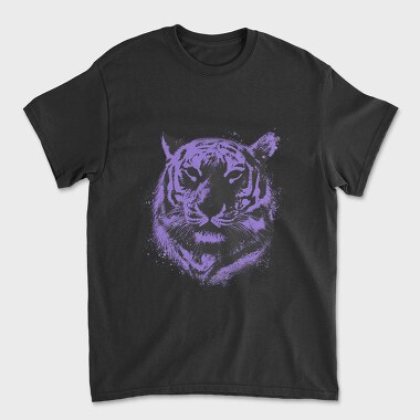 Purple Tiger, Unisex Men's T-Shirt