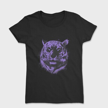 Purple Tiger, Women's T-Shirt