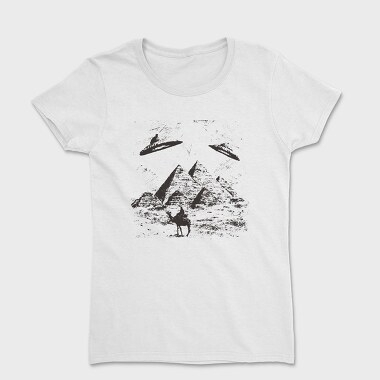 Pyramid Ufo, Women's T-Shirt