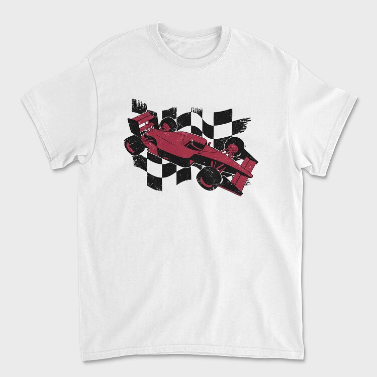 Racing Car, Unisex Men's T-Shirt