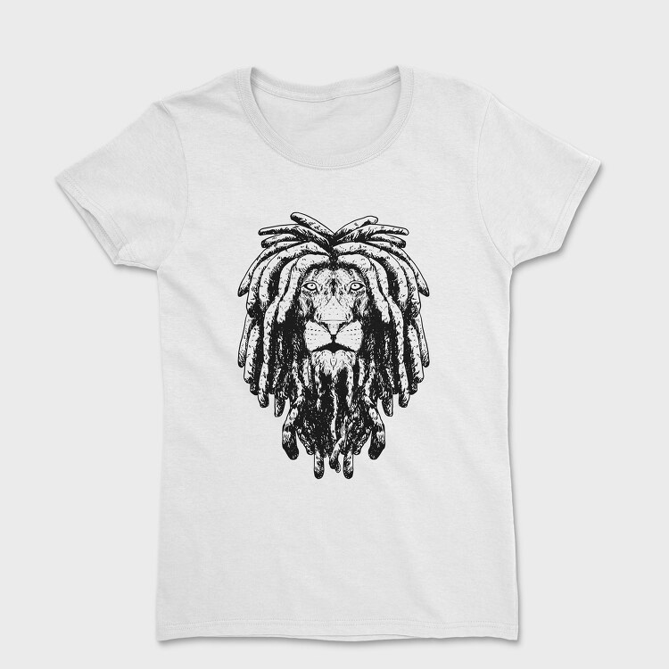 Rasta Lion, Women's T-Shirt