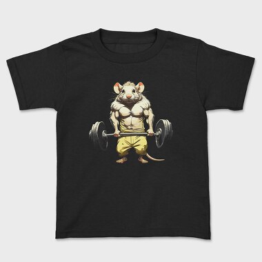 Rat Dead Lift, Kids' T-Shirt