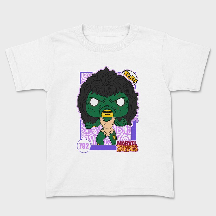 Funko Marvel Zombies She Hulk, Kids' T-Shirt