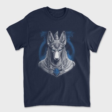 Anubis White, Unisex Men's T-Shirt