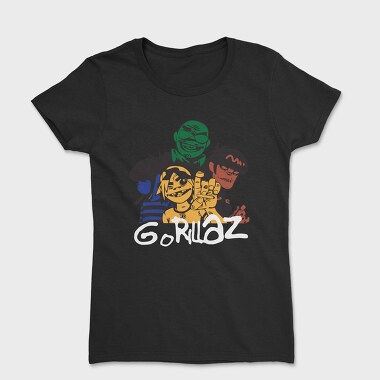 Gorilaz, Women's T-Shirt