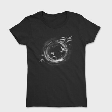 Ink Birds Flying, Women's T-Shirt