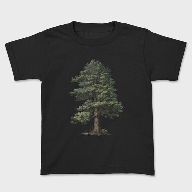 Tree Detailed, Kids' T-Shirt