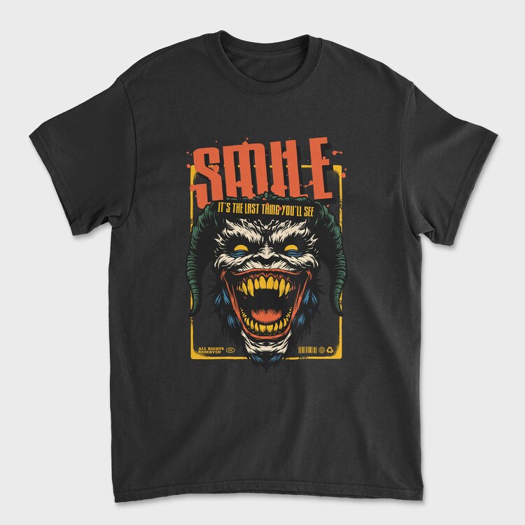 Trend Monster Face, Unisex Men's T-Shirt