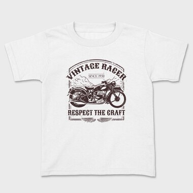 Vintage Racer, Kids' T-Shirt