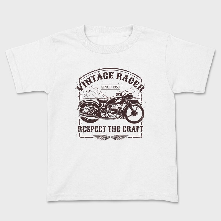 Vintage Racer, Kids' T-Shirt