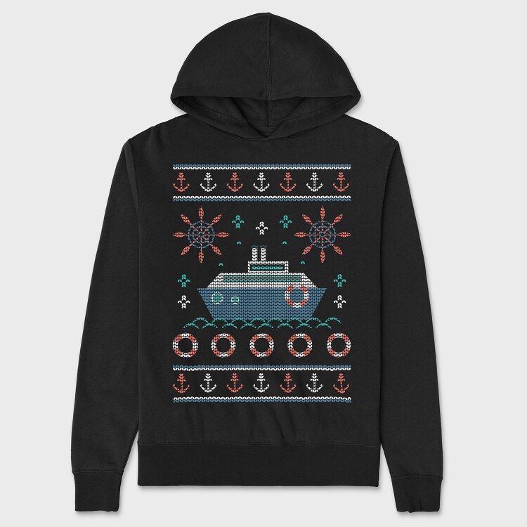 Nautic Ugly Sweater, Унисекс Мъжко Суичър