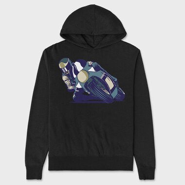 Motorbike, Unisex Men's Hoodie