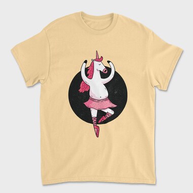 Ballet Unicorn, Унисекс Мъжка Тениска