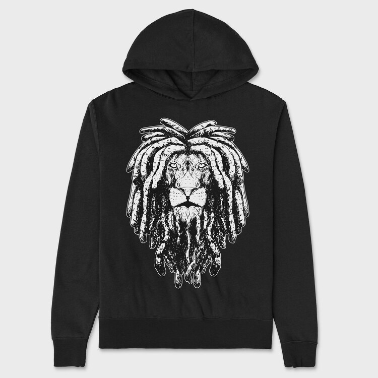 Rasta Lion, Унисекс Мъжко Суичър