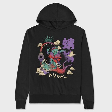 Psychedelic Japanese 07, Unisex Men's Hoodie