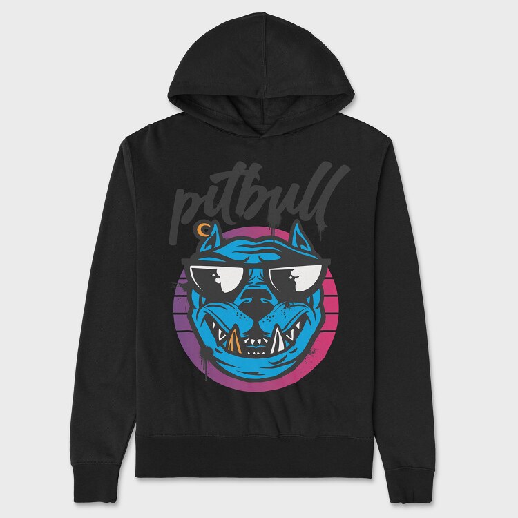 Pitbull 2, Unisex Men's Hoodie