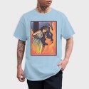 Anime Vaporwave Riding Nowhere, Kids' T-Shirt