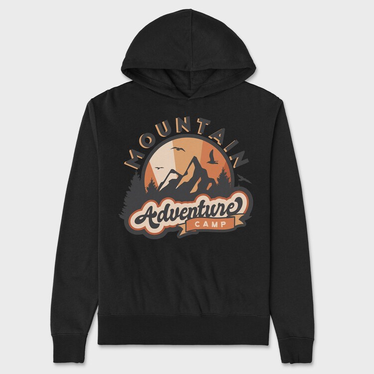 Mountain Adventure Camp, Unisex Men's Hoodie