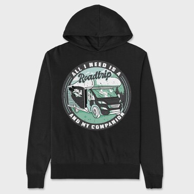 Roadtrip Companion, Unisex Men's Hoodie