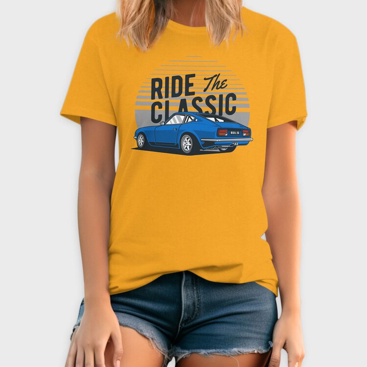 Old School Biker, Women's T-Shirt