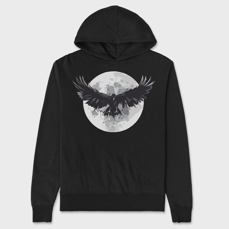 Raven Moon, Унисекс Мъжко Суичър