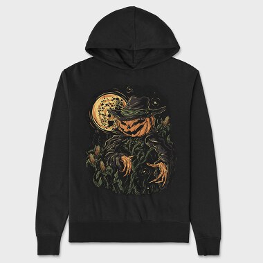 Scarecrow Pumpikin, Unisex Men's Hoodie